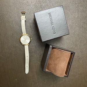 Michael Kors leather watch